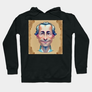 Montesquieu Portrait | Cartoon Style Hoodie